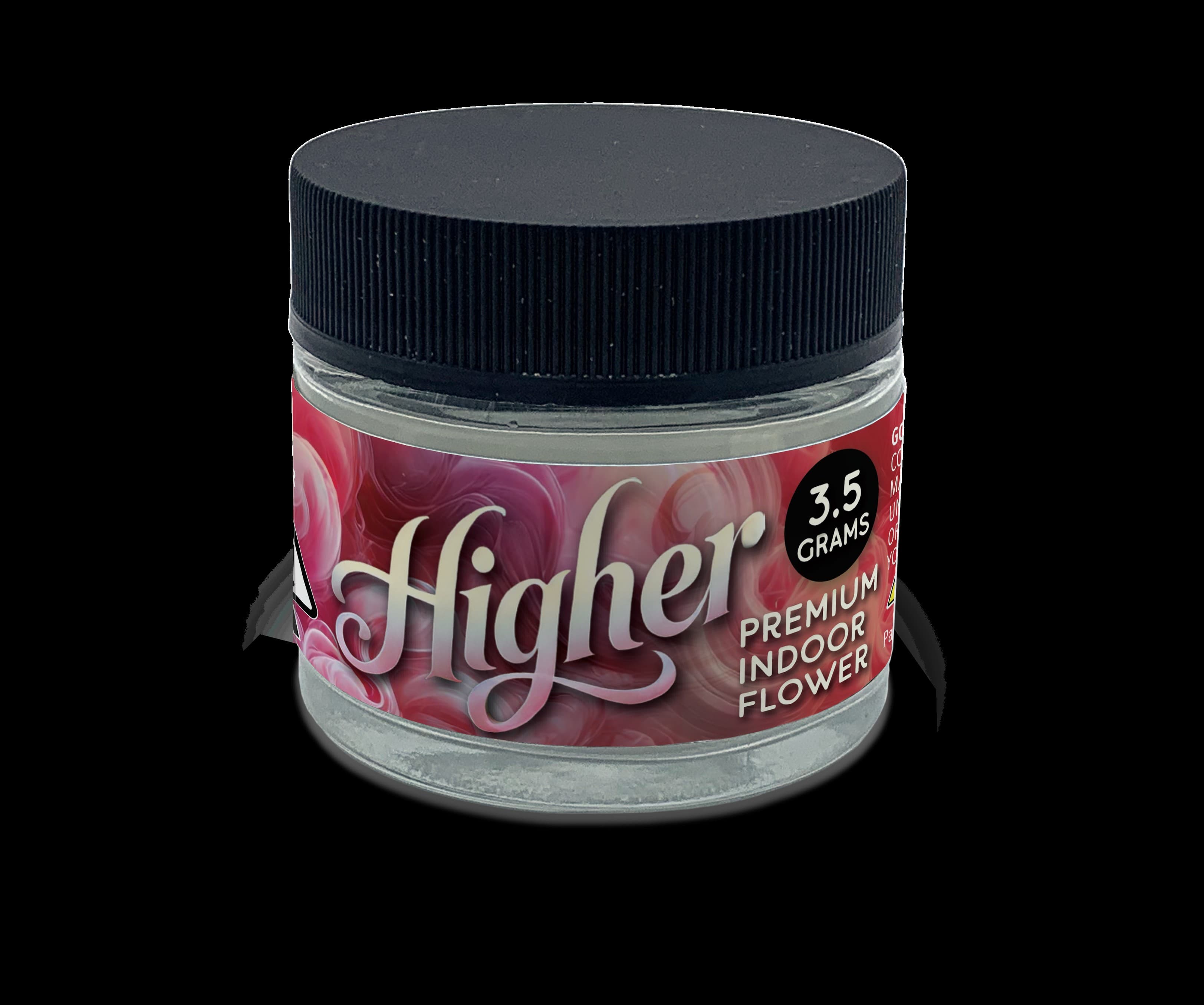 Flower products packaged by The Higher Path