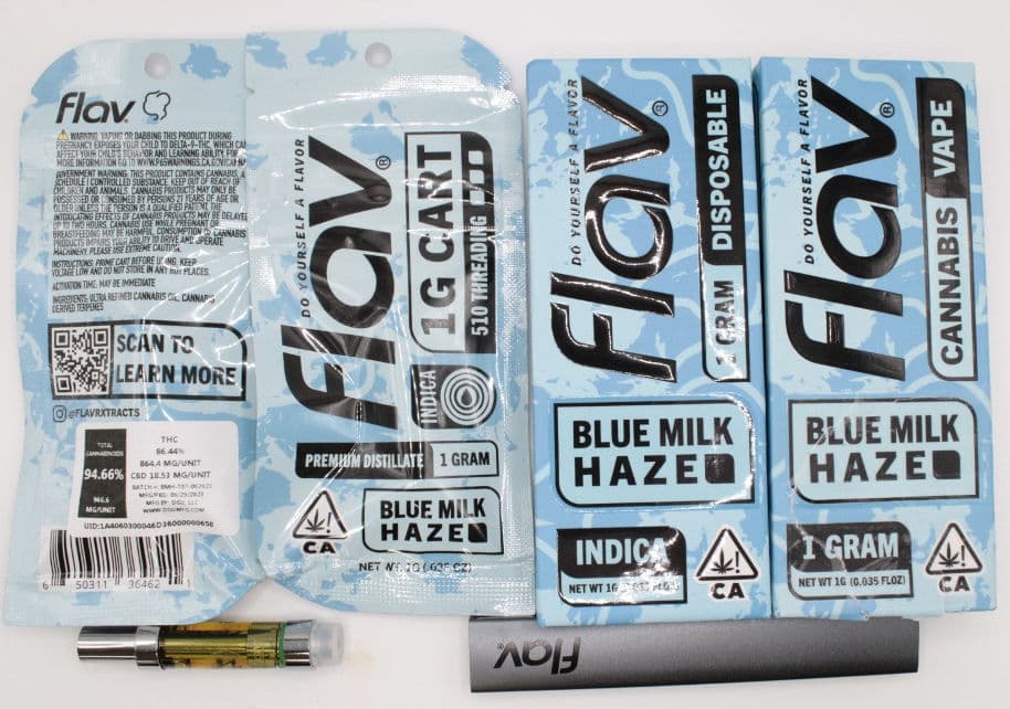 Flav Vape Cartridge and  Integrated Vaporizer
