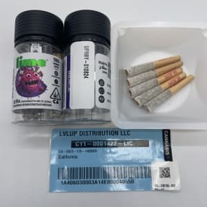Lime Ultra 5 Pack Infused Pre-Roll