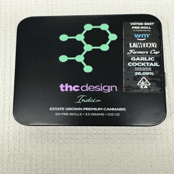 THC Design Estate Grown Premium Cannabis Pre-Roll