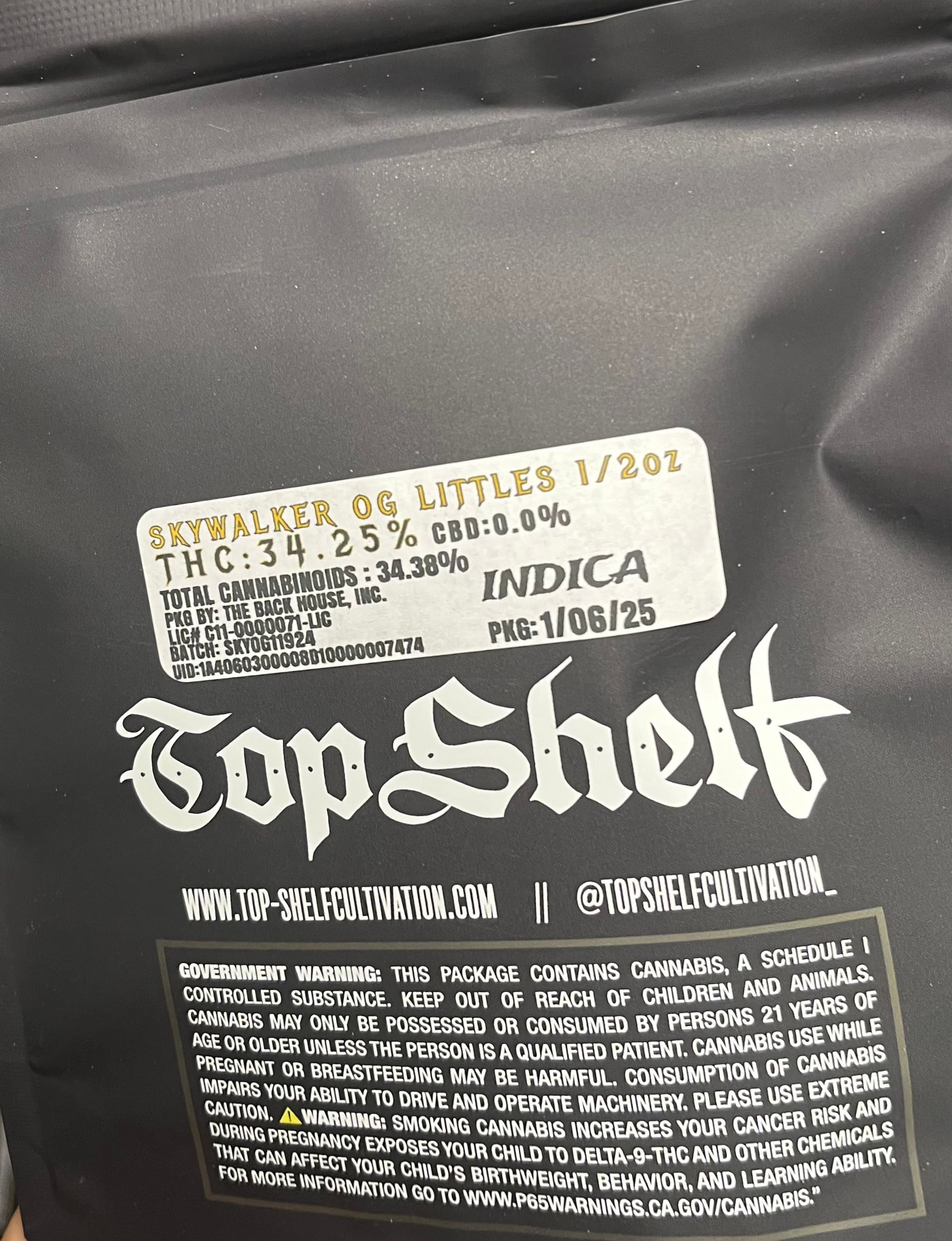 Top Shelf Cultivation Flower