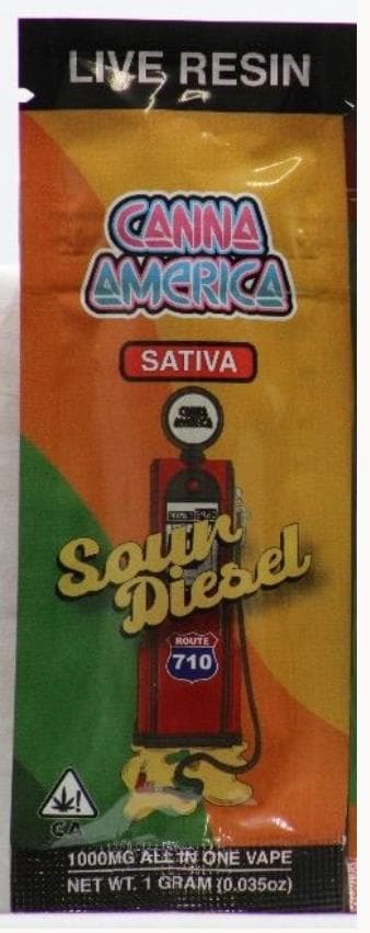 Sour Diesel packaging