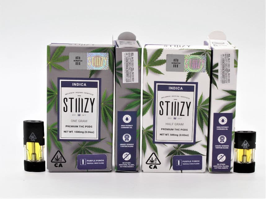 STIIIZY Premium THC Pods Vape Cartridge - California Cannabis Recall ...